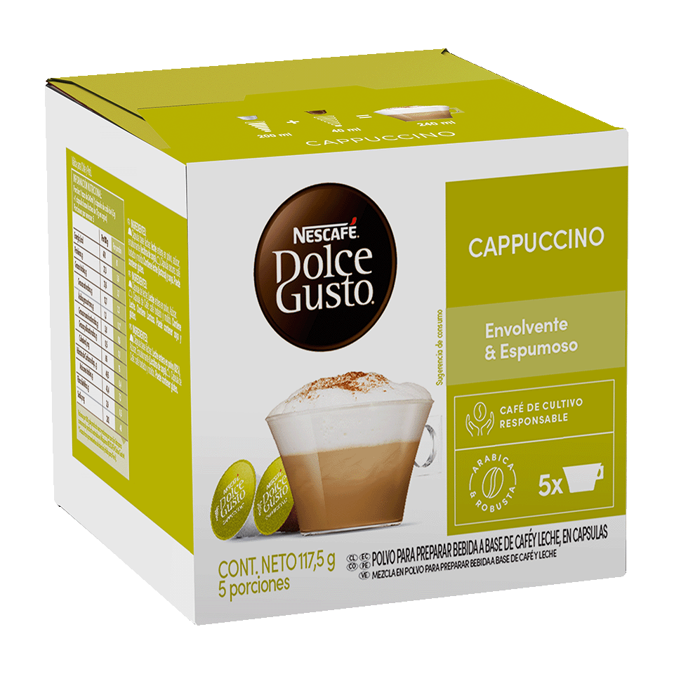 Cápsulas Dolce Gusto® Cappuccino 
