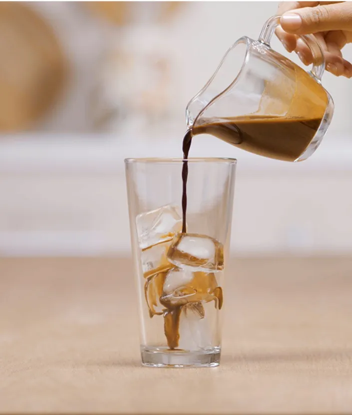 Espresso helado agitado paso 2
