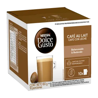 Cápsulas NESCAFÉ® Dolce Gusto® Café Au Lait