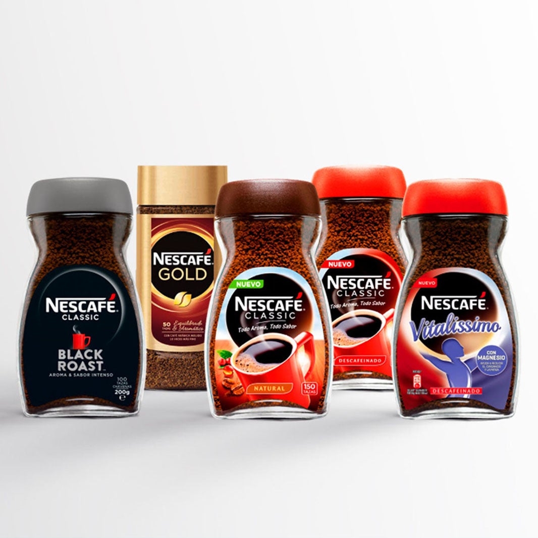 Gama de productos NESCAFÉ