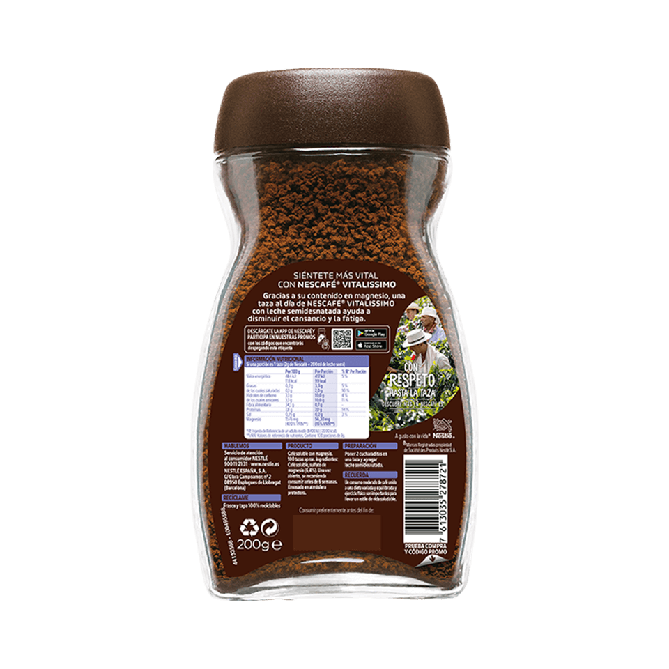 NESCAFÉ Vitalissimo back