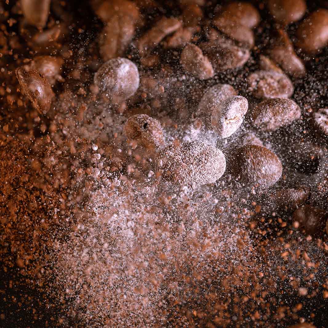 Molienda de granos de café