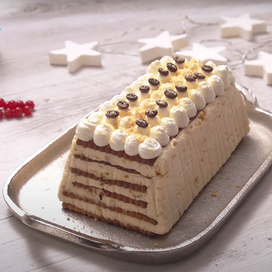 Tarta de galletas con leche condensada LA LECHERA