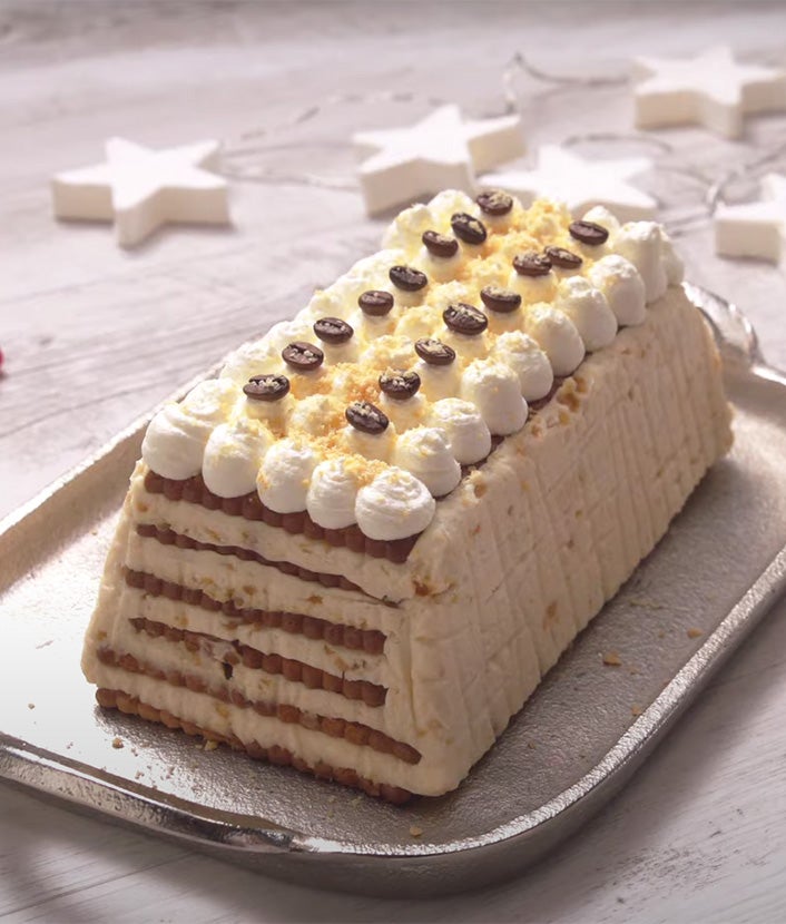 Tarta de galletas con leche condensada LA LECHERA