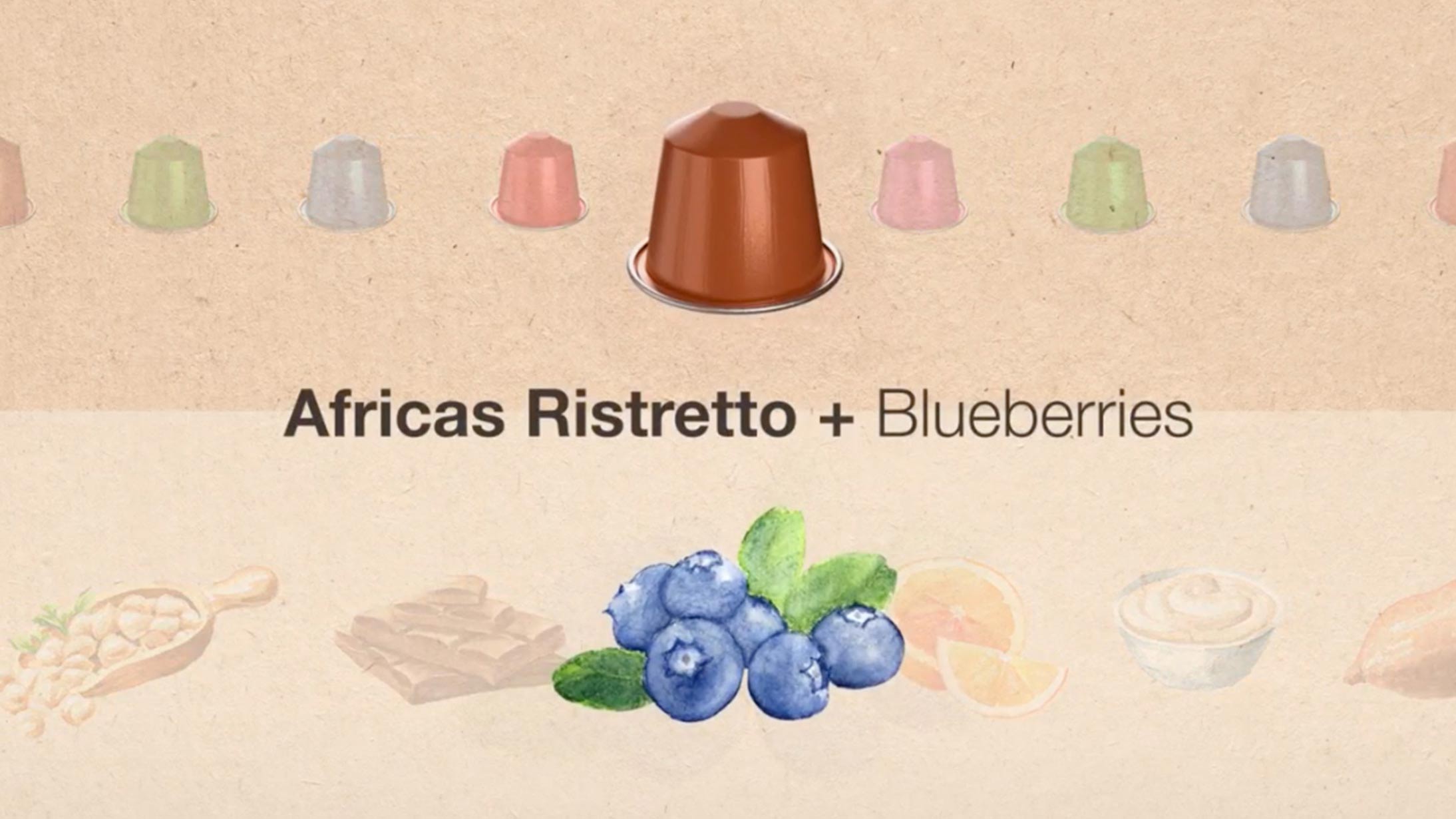 Africas Ristretto + arándanos