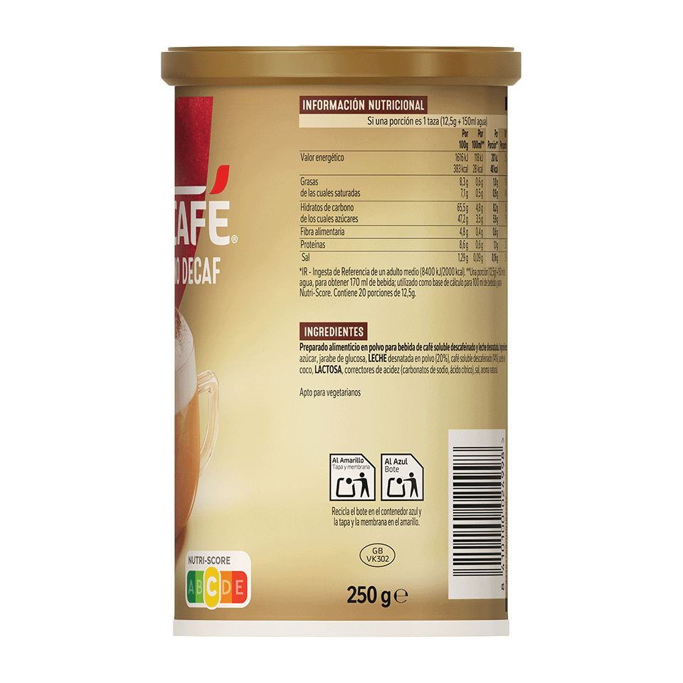 Cappuccino Descafeinado