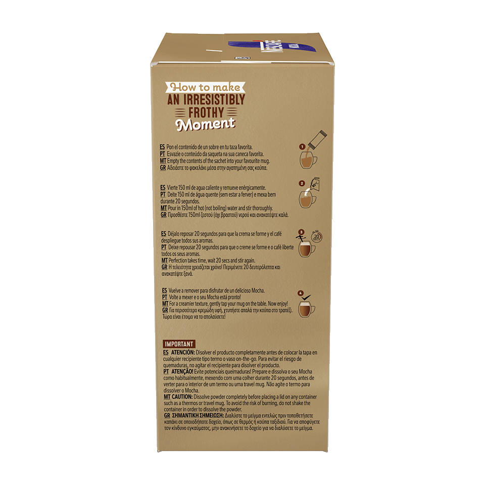 Mocha Sobres