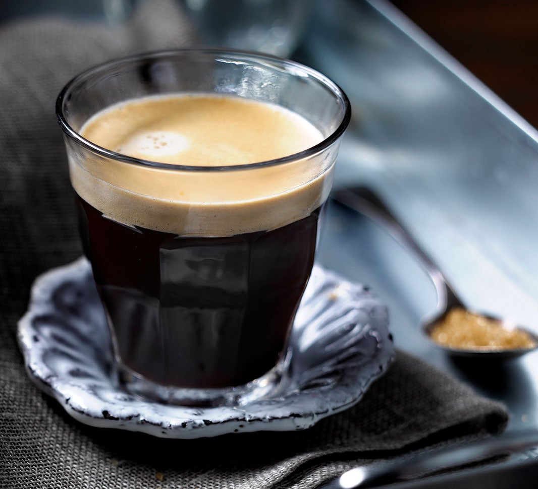 Taza de café americano