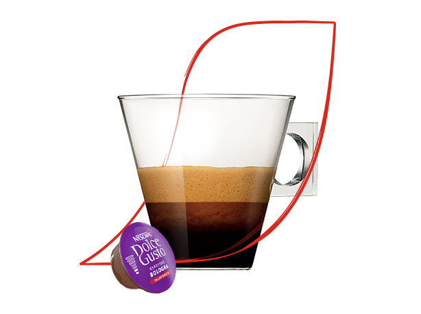 Espresso Bologna Descafeinado en cápsulas, NESCAFÉ® Dolce Gusto® Espresso Bologna Descafeinado,