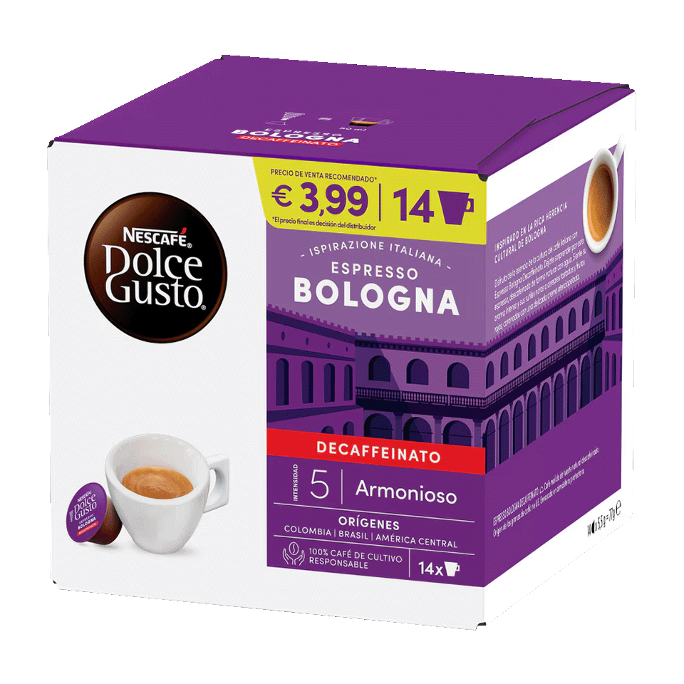 Espresso Bologna Descafeinado