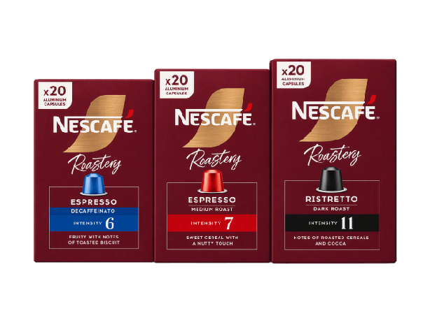 Gama de cápsulas NESCAFÉ® compatibles con máquinas Nespresso.