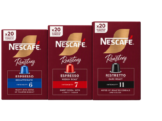 Gama de cápsulas NESCAFÉ® compatibles con máquinas Nespresso.