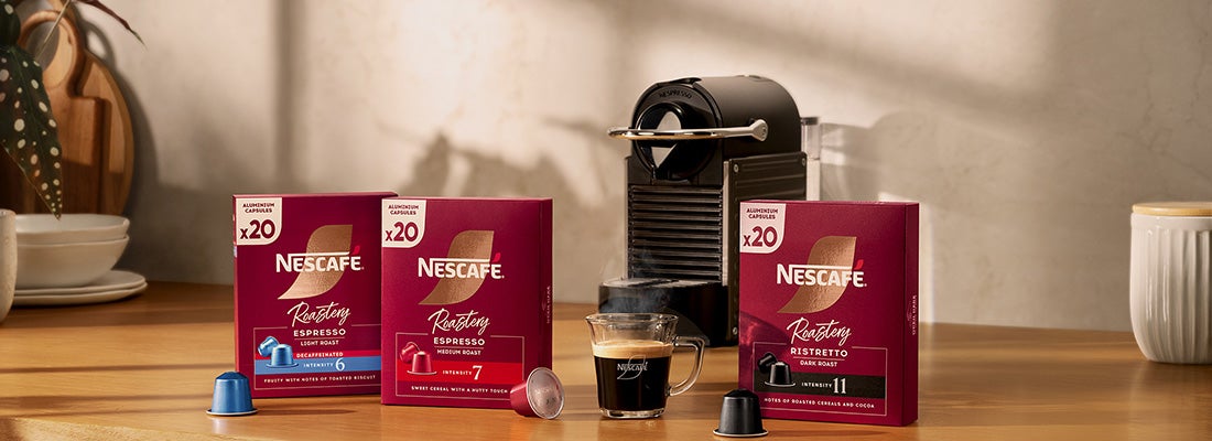 Cápsulas de café NESCAFÉ® Roastery para una máquina Nespresso® Original Line