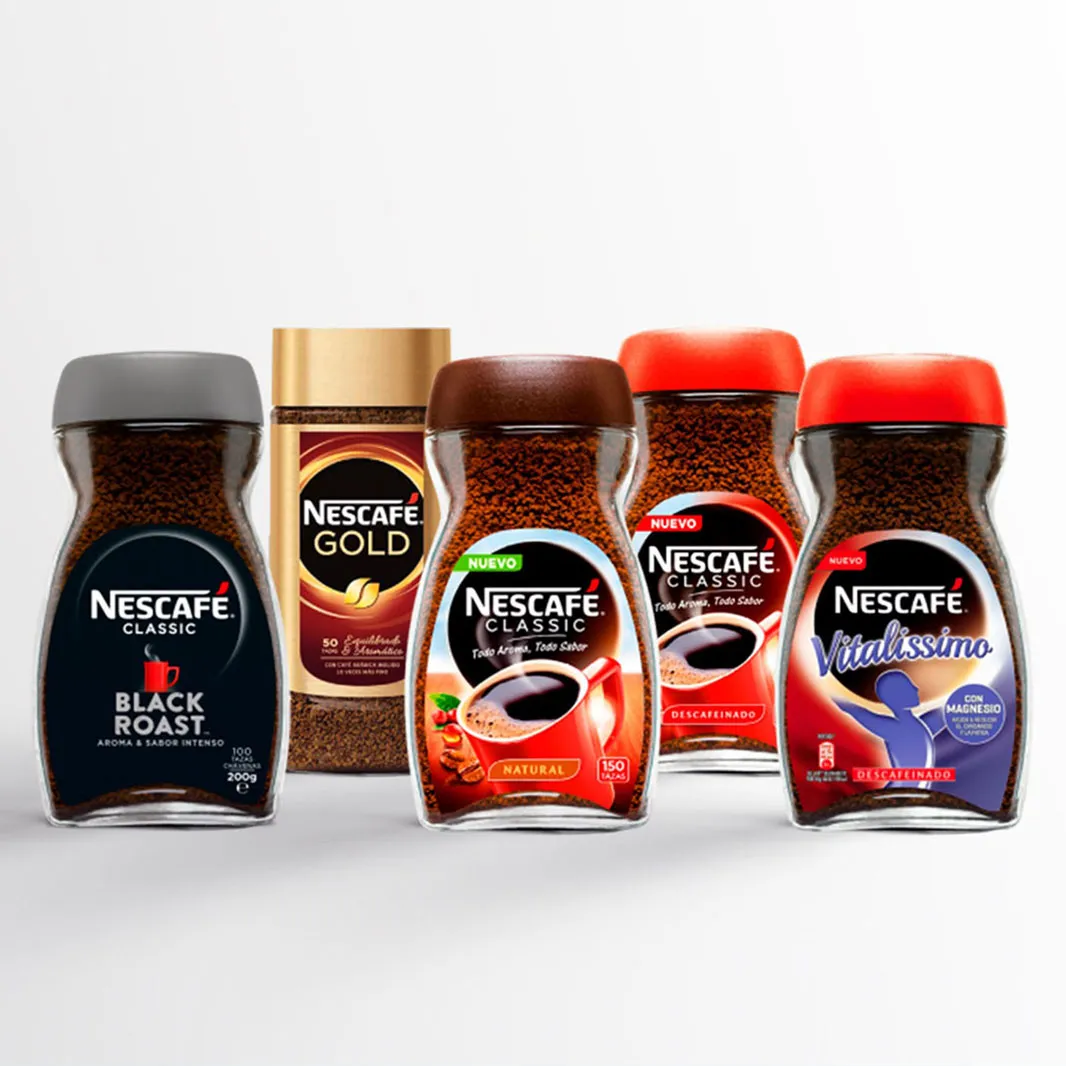 Gama de productos NESCAFÉ