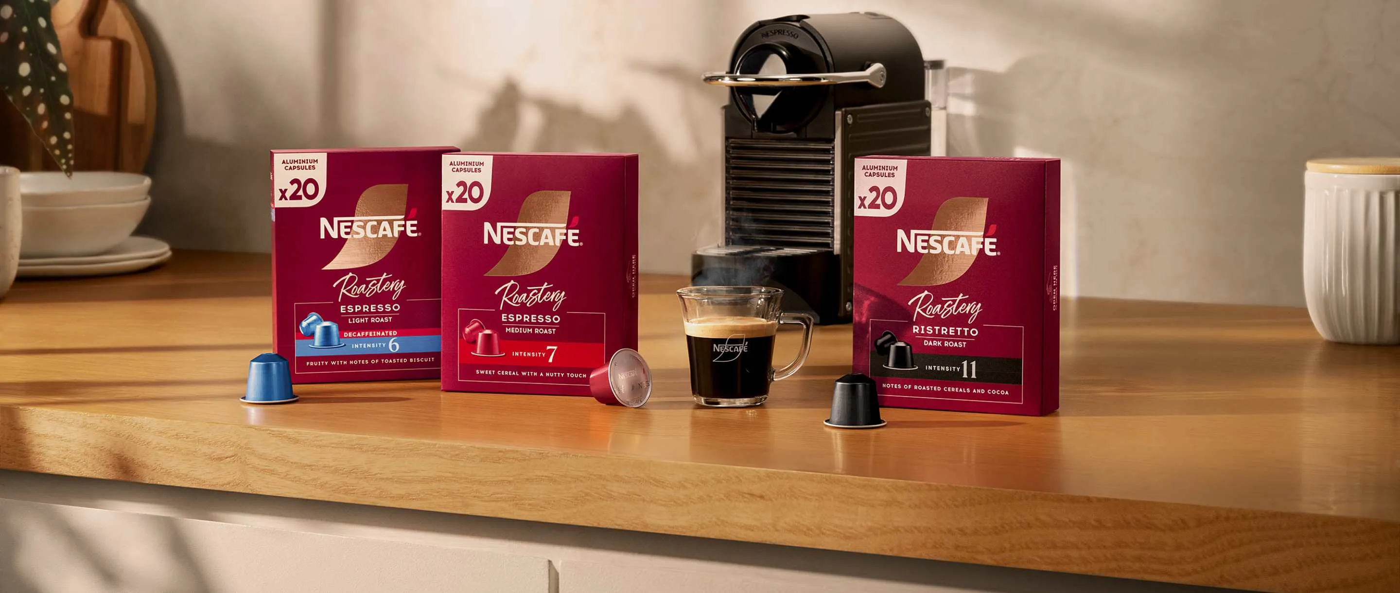 Cápsulas de café NESCAFÉ® para máquinas Nespresso® Original