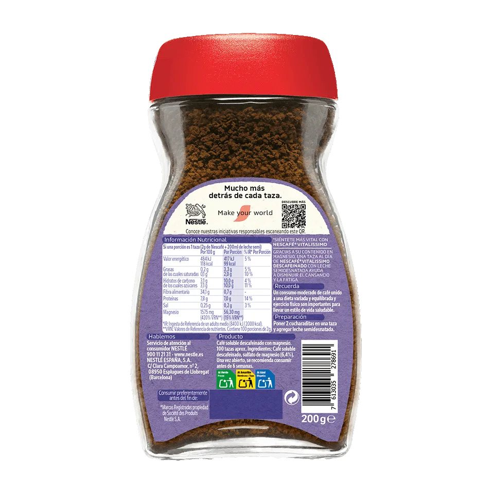 Vitalissimo Descafeinado