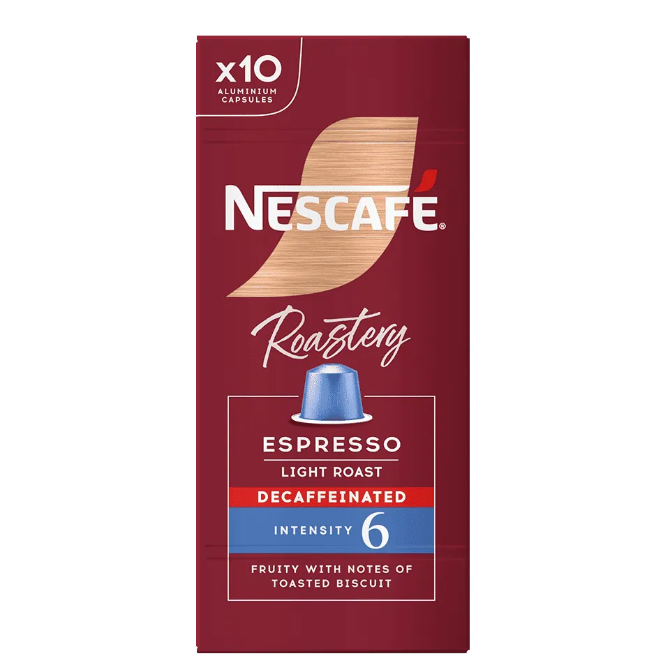 Cápsulas x10 de café NESCAFÉ® Espresso Descafeinado 
