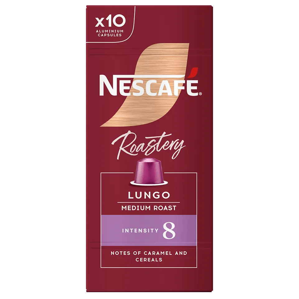 Cápsulas x10 Lungo de Tueste Medio 