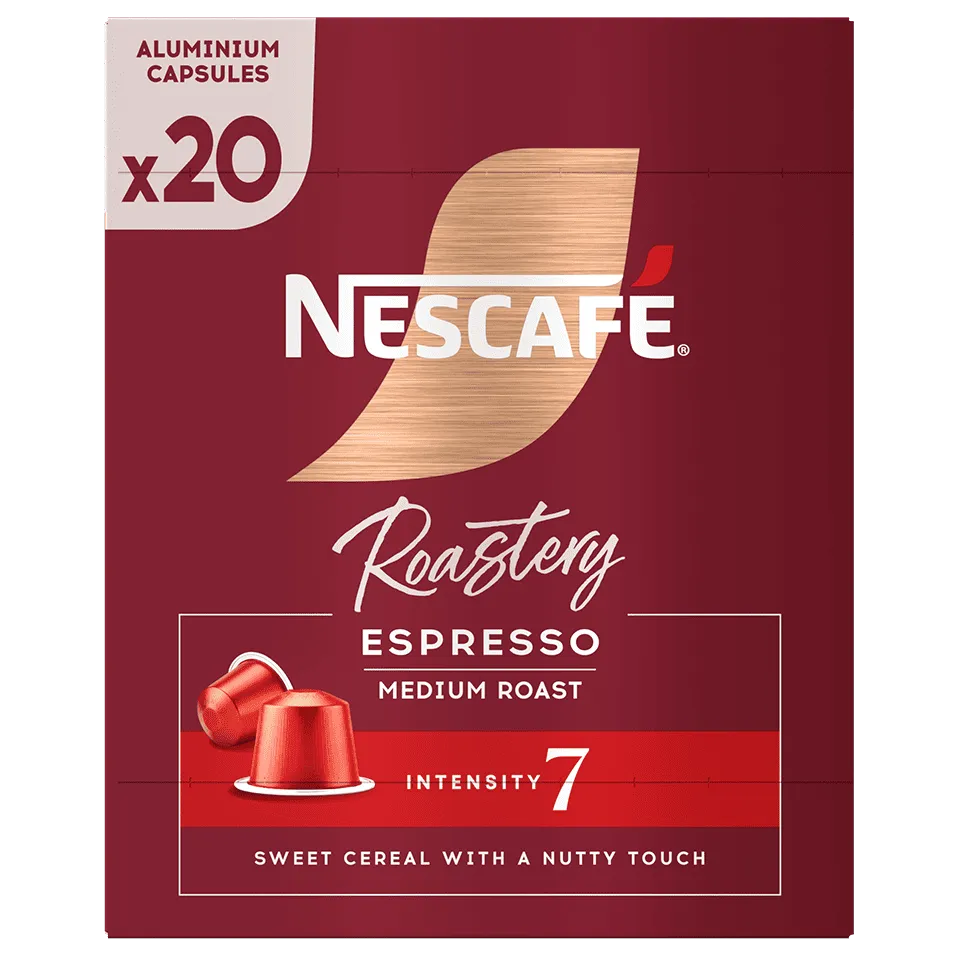 Cápsulas x20 Espresso de Tueste Medio