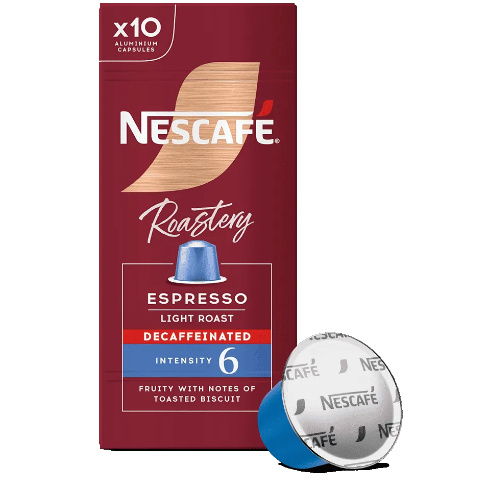 Cápsulas x10 de café NESCAFÉ® Espresso Descafeinado 