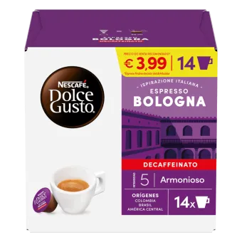 Espresso Bologna Descafeinado