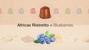 Africas Ristretto + arándanos