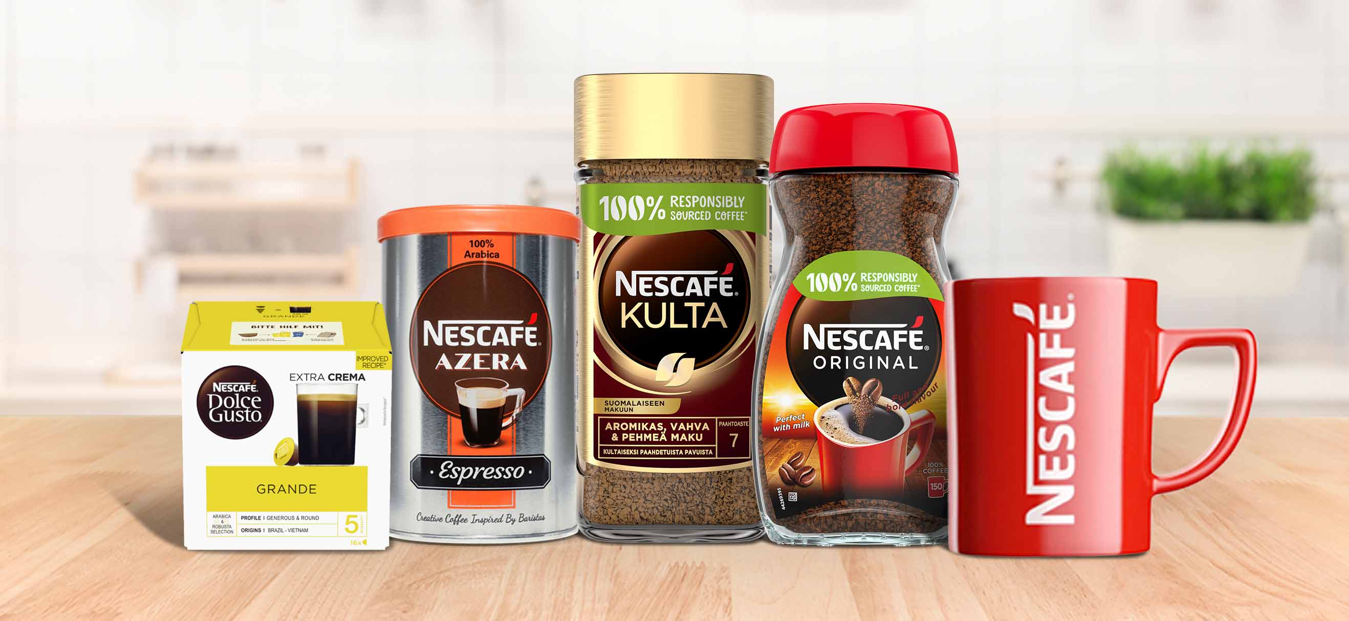 nescafé kahvivalikoima