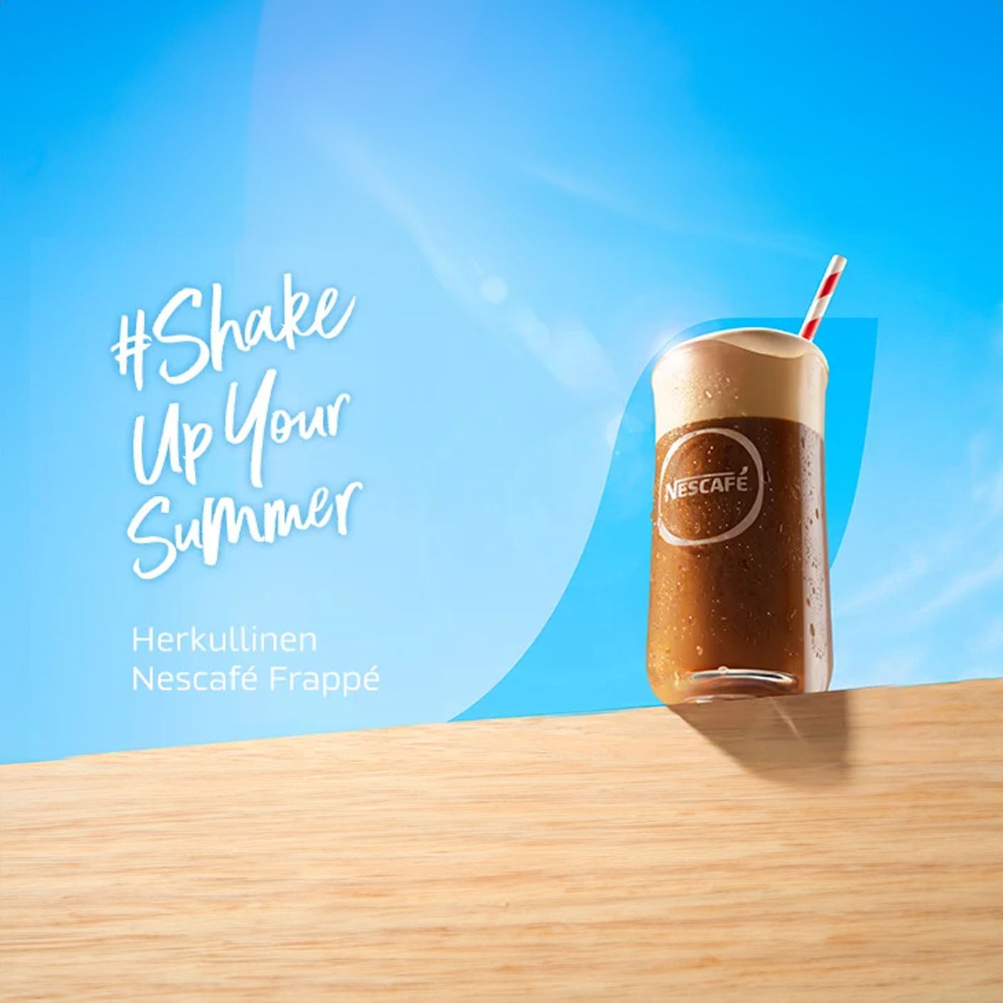 "Shake up your summer" NESCAFÉ-kahveilla