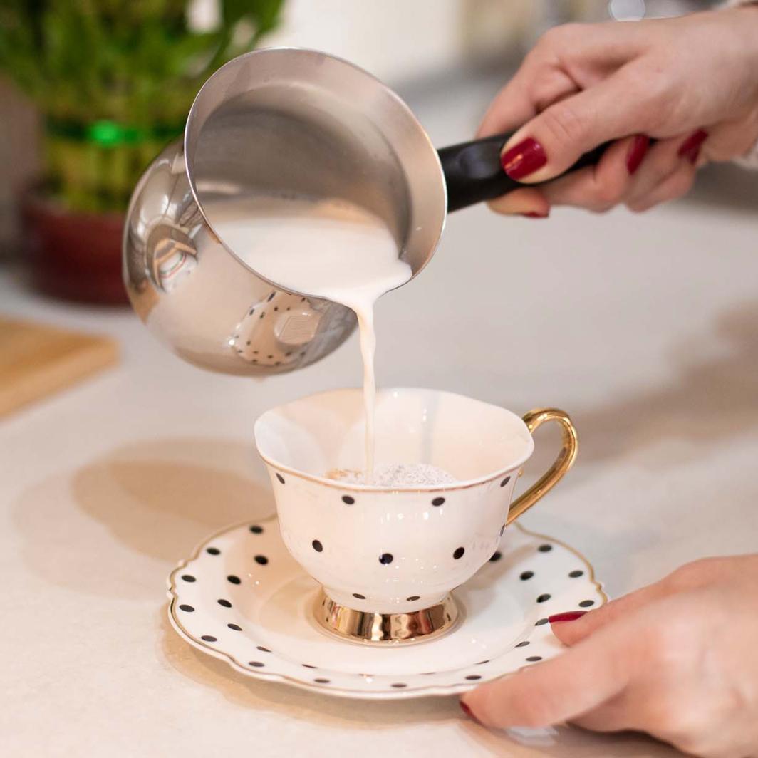 Latten valmistaminen kotona