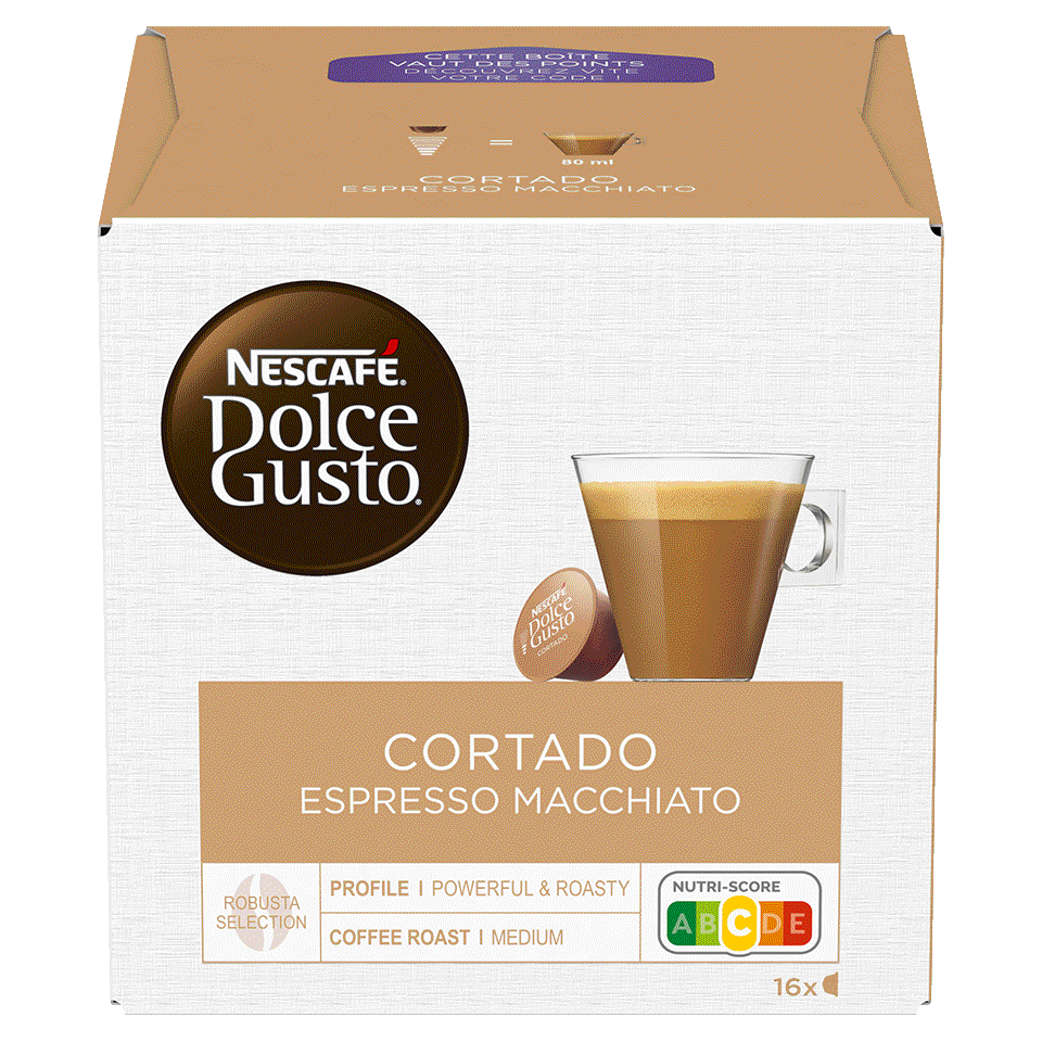 Nescafé Dolce Gusto Cortado Pods