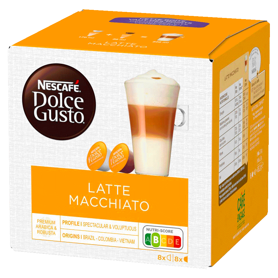 Dolce Gusto Latte Macchiato Pods