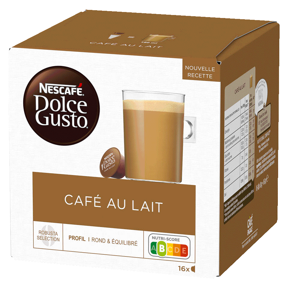 Dolce Gusto Café Au Lait pods