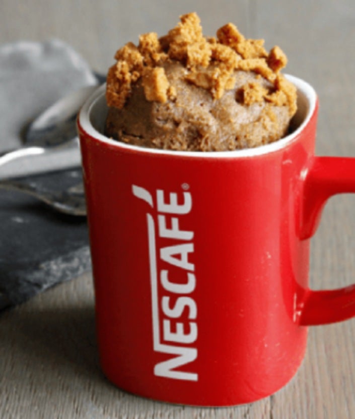 Mug cake au café au lait et spéculoos