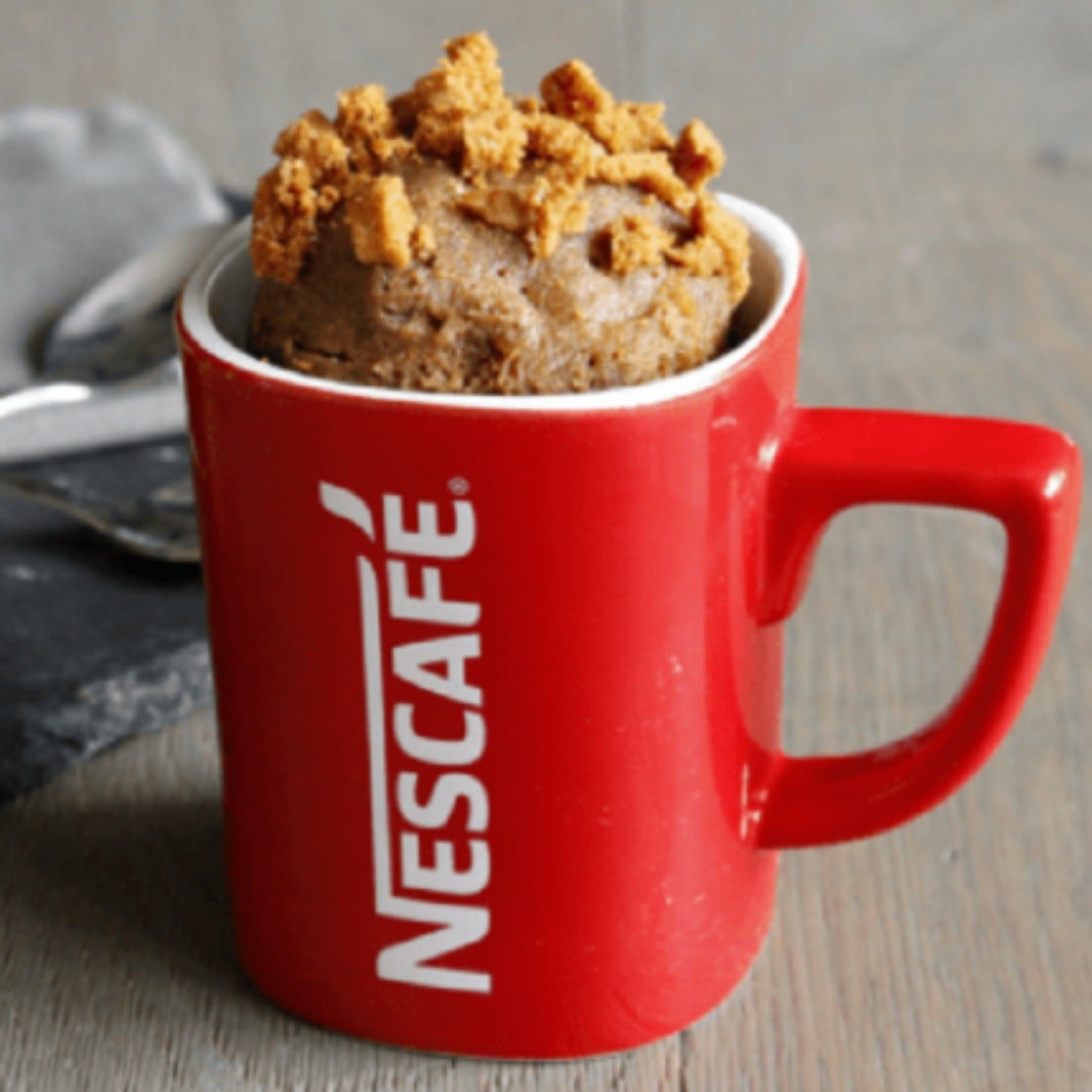 Mug cake au café au lait et spéculoos