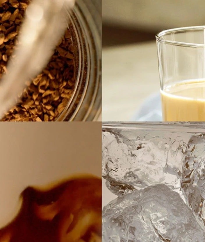 Étapes de la recette NESCAFÉ Frappé Cappuccino Mocha