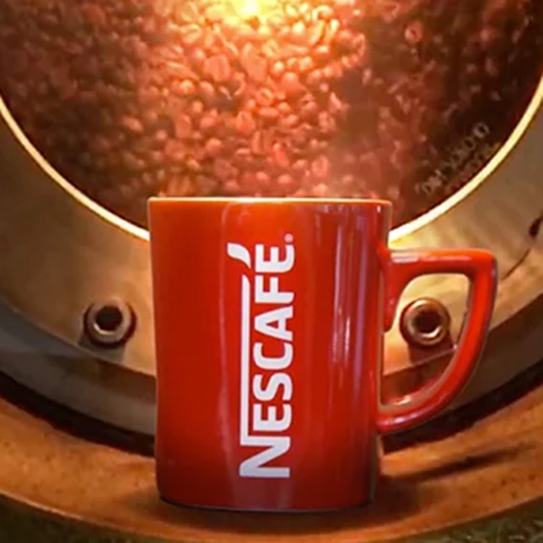 infusion  du café nescafé