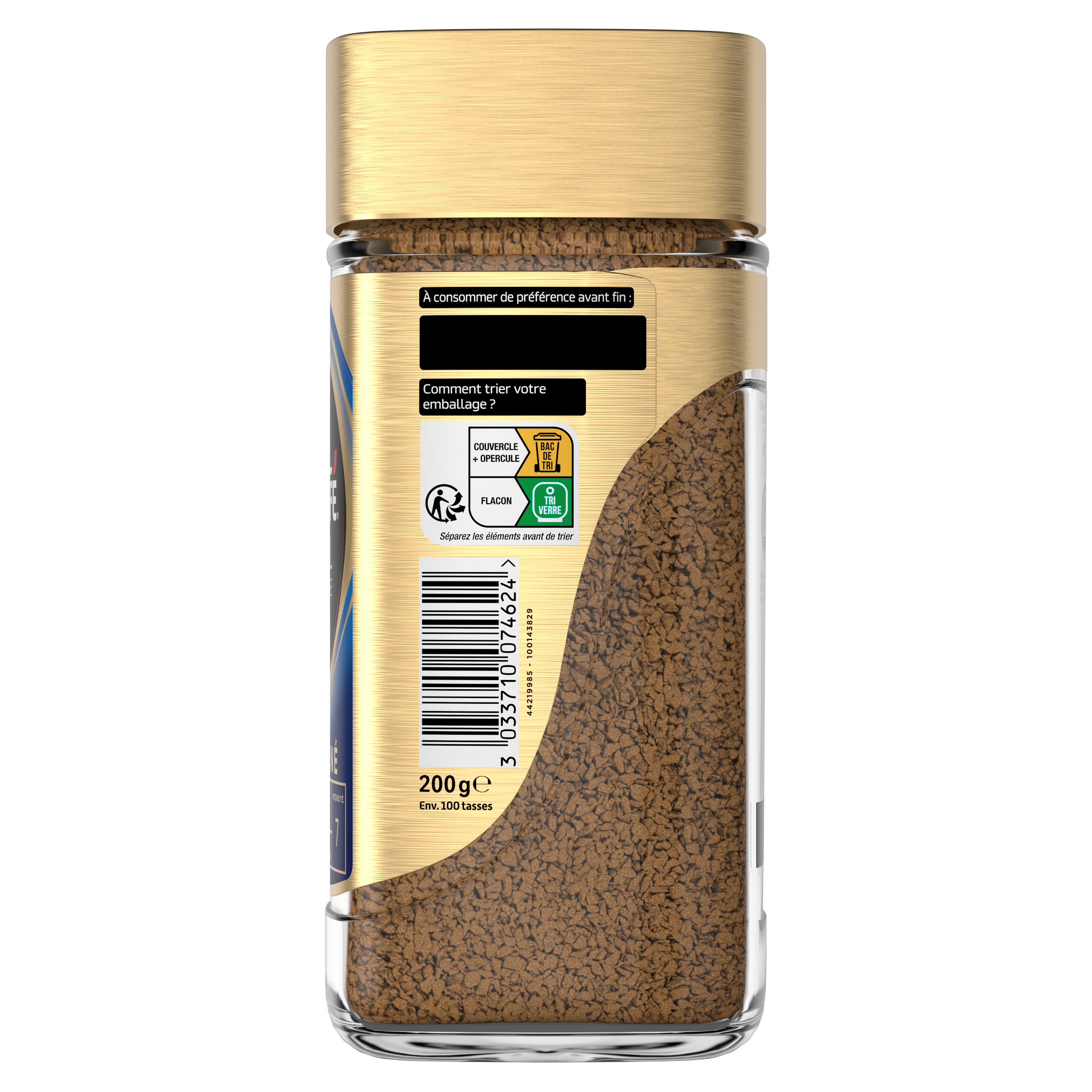 Café décaféiné doré NESCAFÉ®