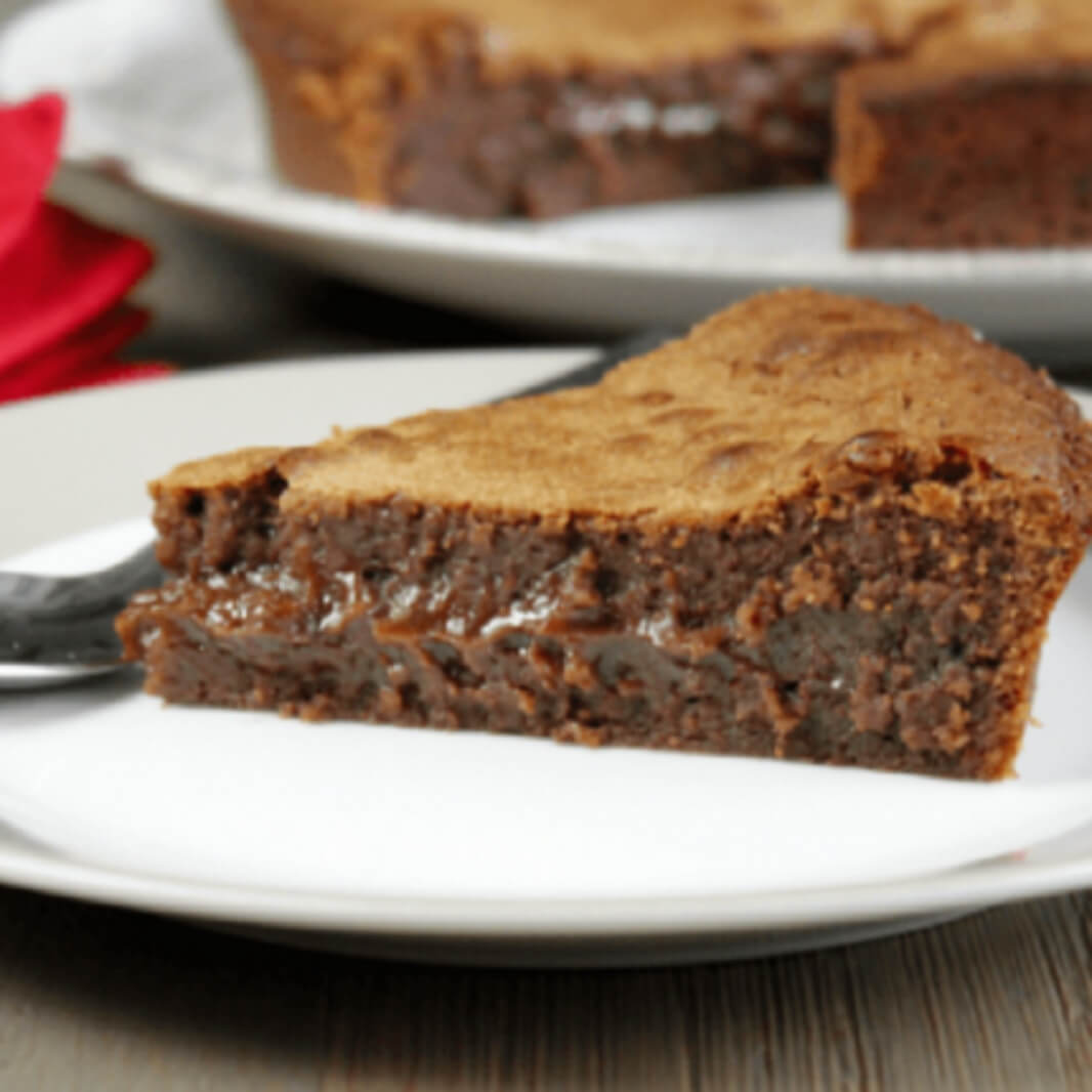 Fondant au choco-cappuccino caramel