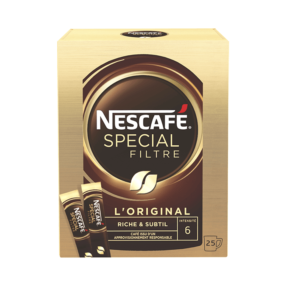 NESCAFÉ Spécial Filtre - Café soluble en sticks, Nescafé®