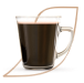 Café au lait végétal