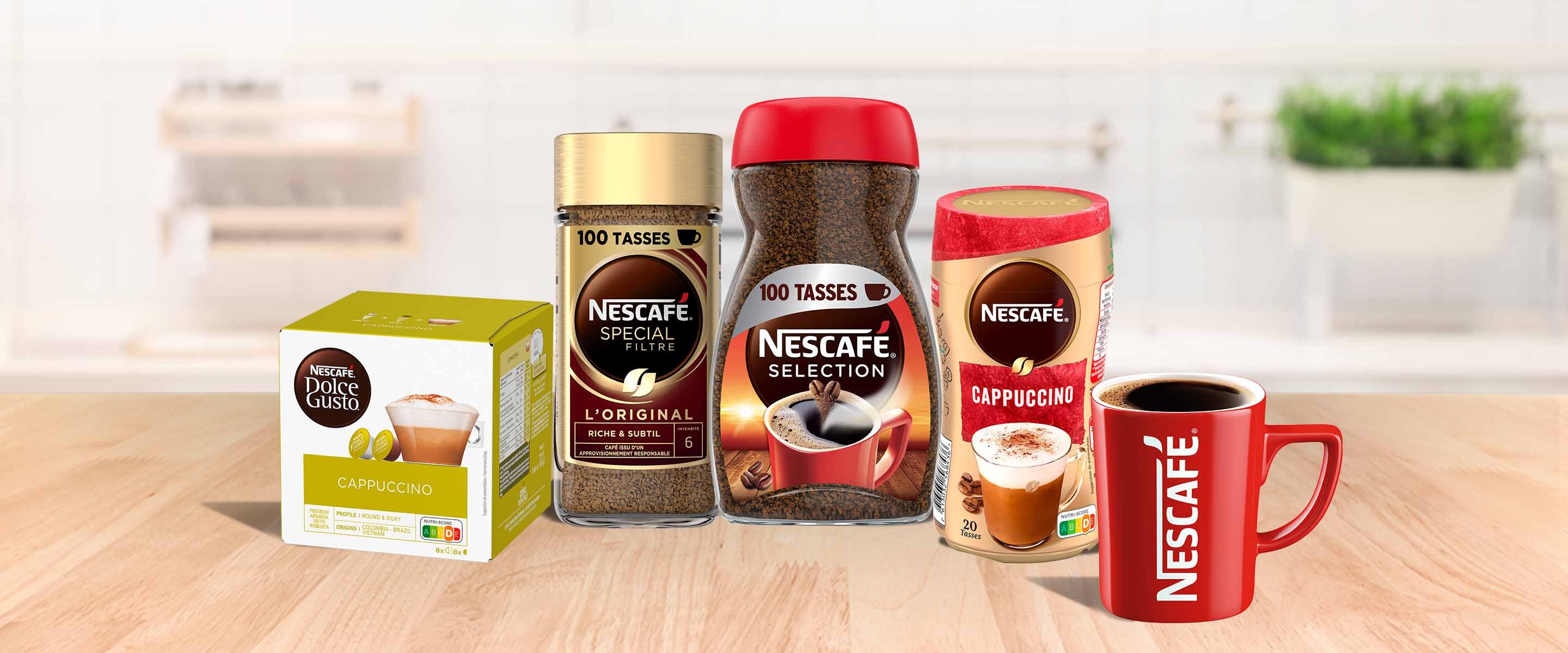 gammes nescafé