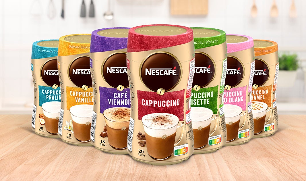 NESCAFÉ Cappuccino Vanille, Café soluble, Boîte de 310g - Nestlé - 310 g