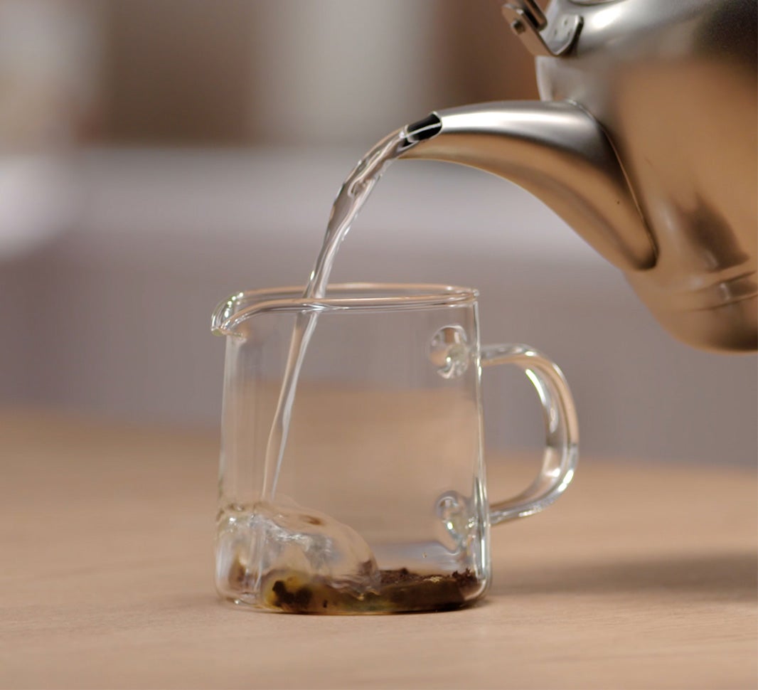 eau fraîche pour le café soluble