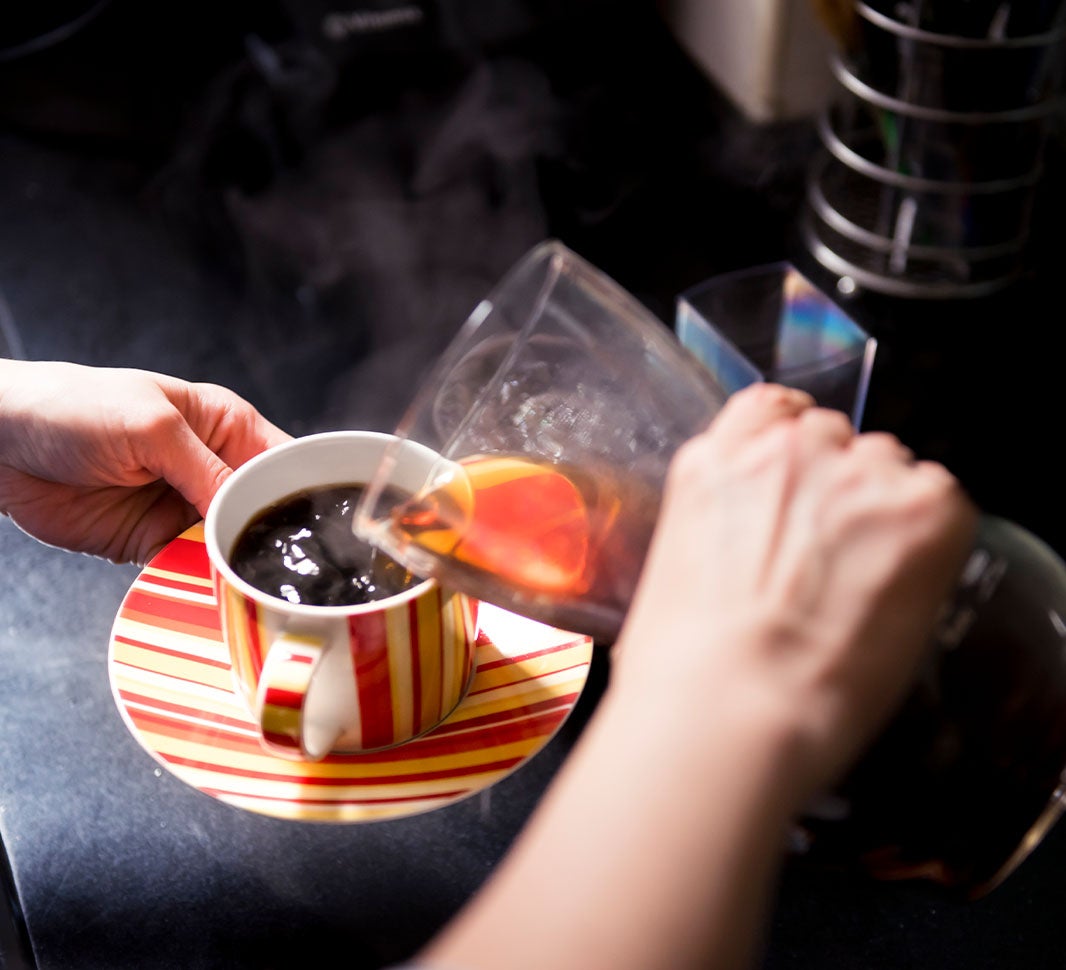 Origines du café long noir 