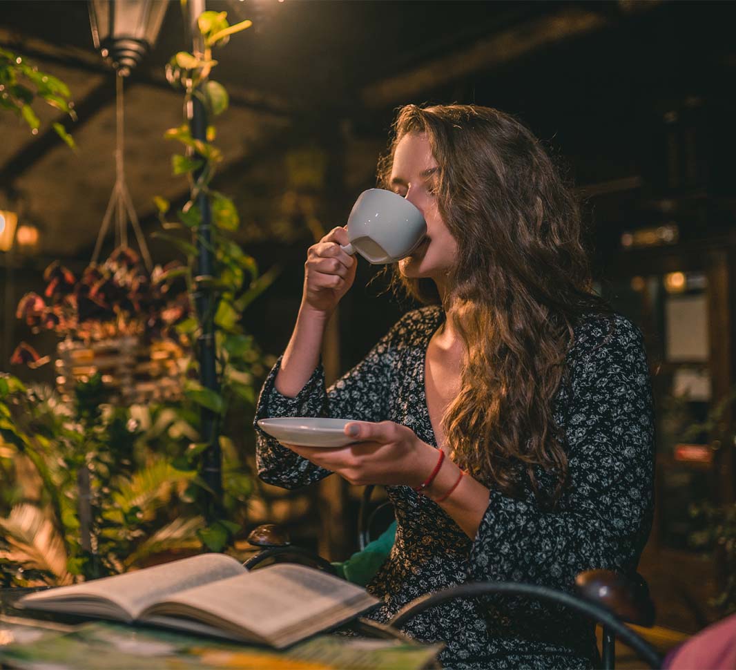 mélange de café