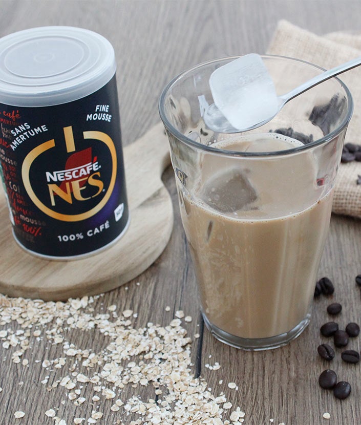 Frappé avoine glacé - étape 3