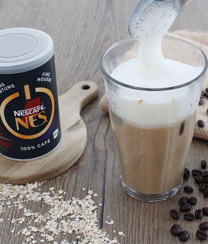 Frappé avoine glacé - étape 4