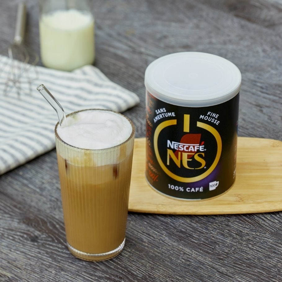 Frappé avoine glacé