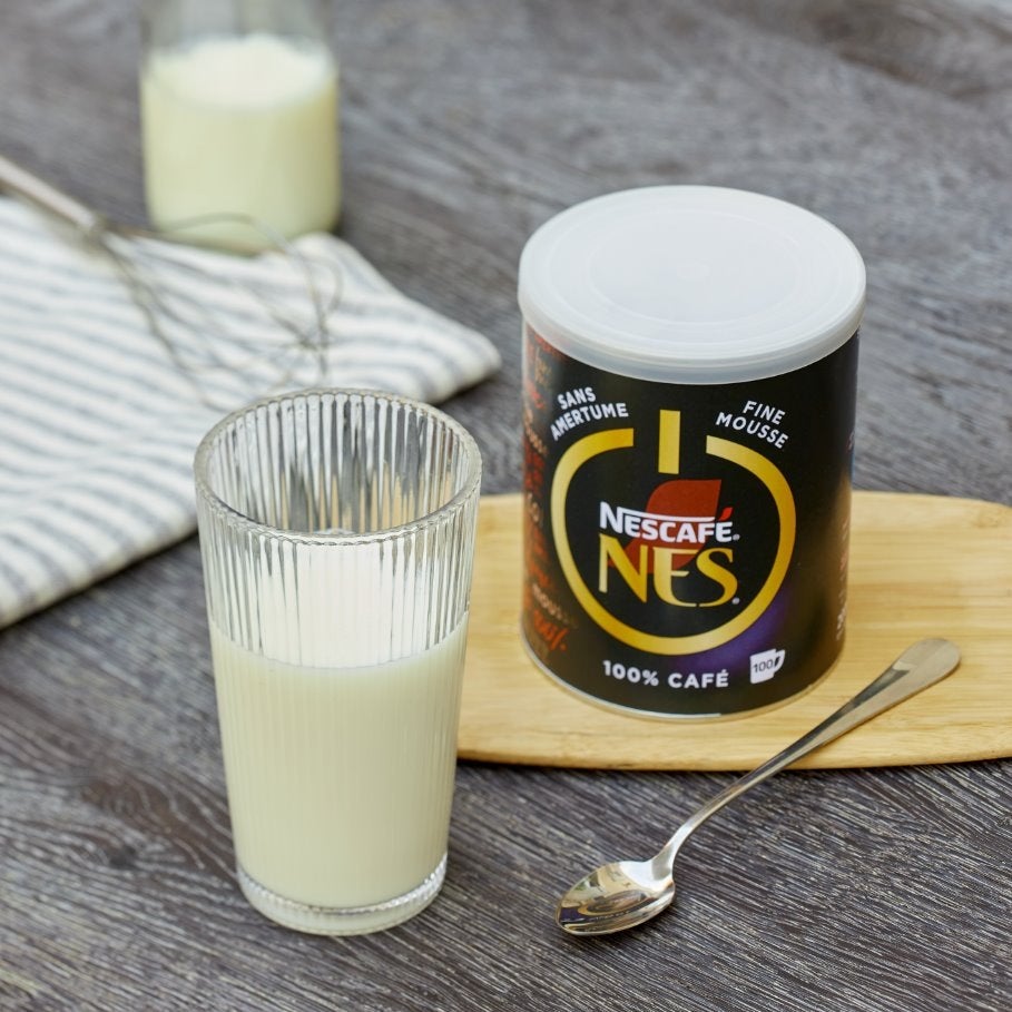 Frappé avoine glacé - étape 1