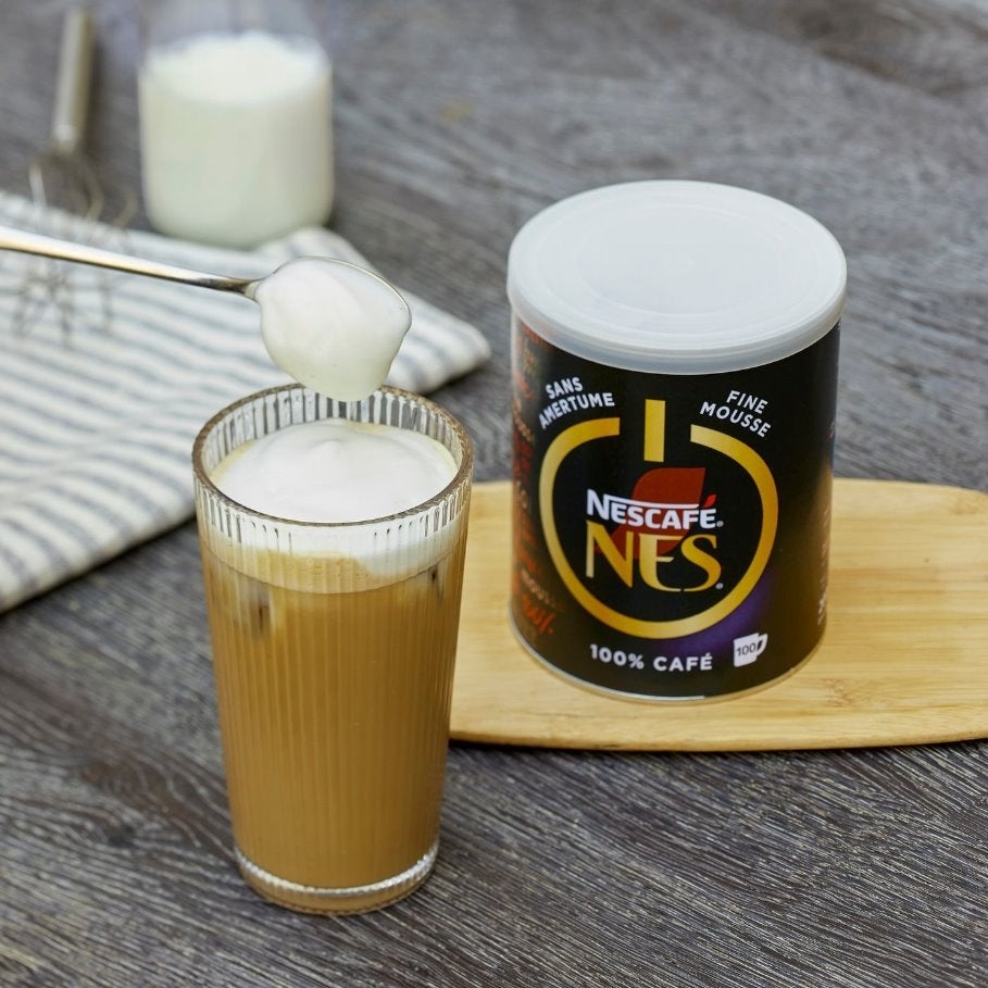 Frappé avoine glacé - étape 4